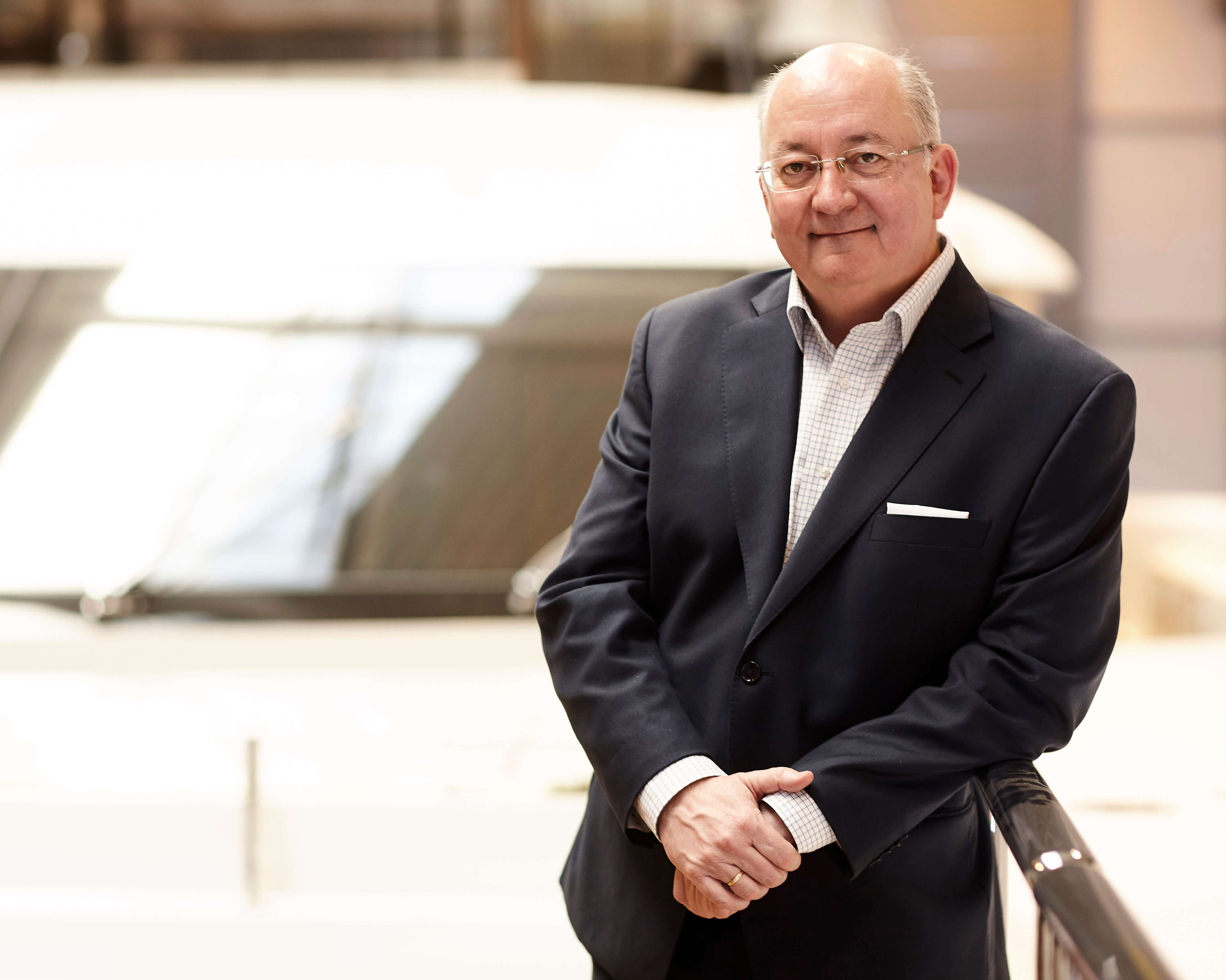 Portrait of CEO of Heesen Yachts