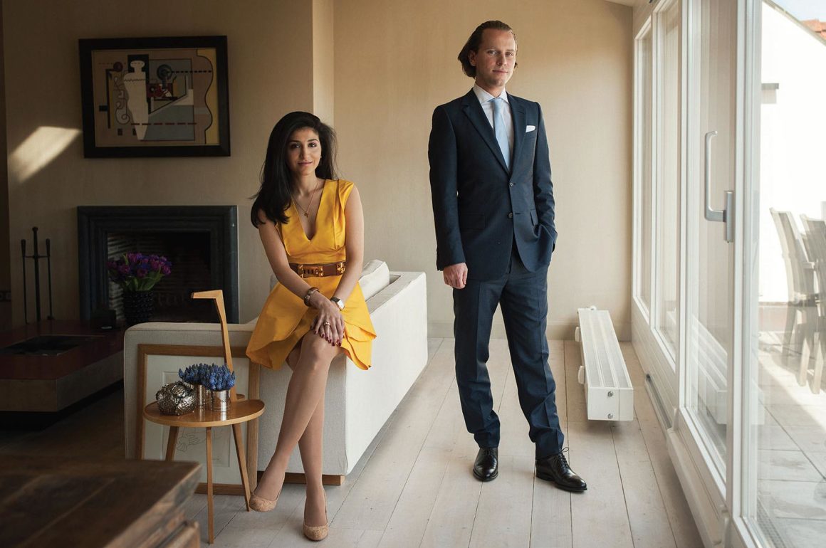 Christian Hemmerle and his wife Yasmin