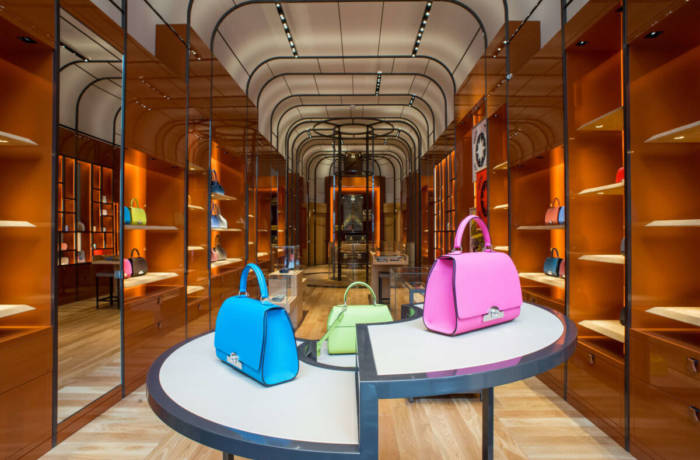 luxury hand bags Moynat boutique