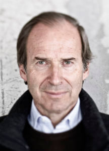 Portrait of world renowned art auctioneer, Simon de Pury