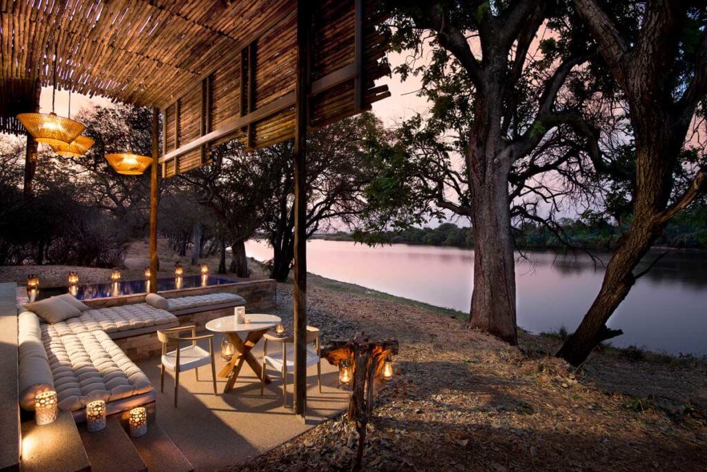 Zimbabwean luxury safari lodge