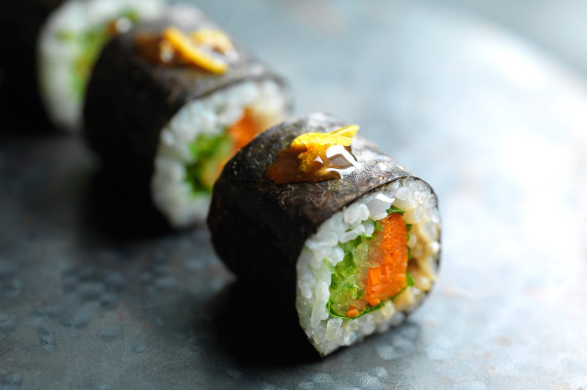 Garden maki sushi