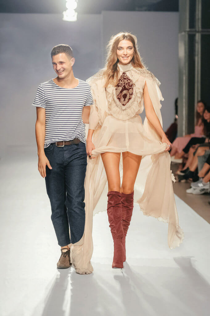 London fashion week show with Jiri Kalfar