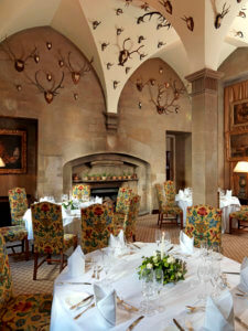 Fine dining and fresh ingredients at Stapleford Park hotel