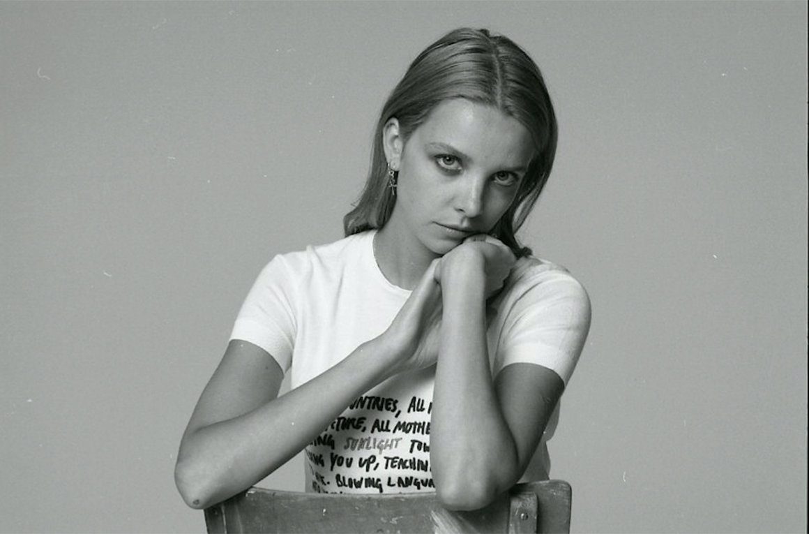 poet, model and film-maker greta bellamacina