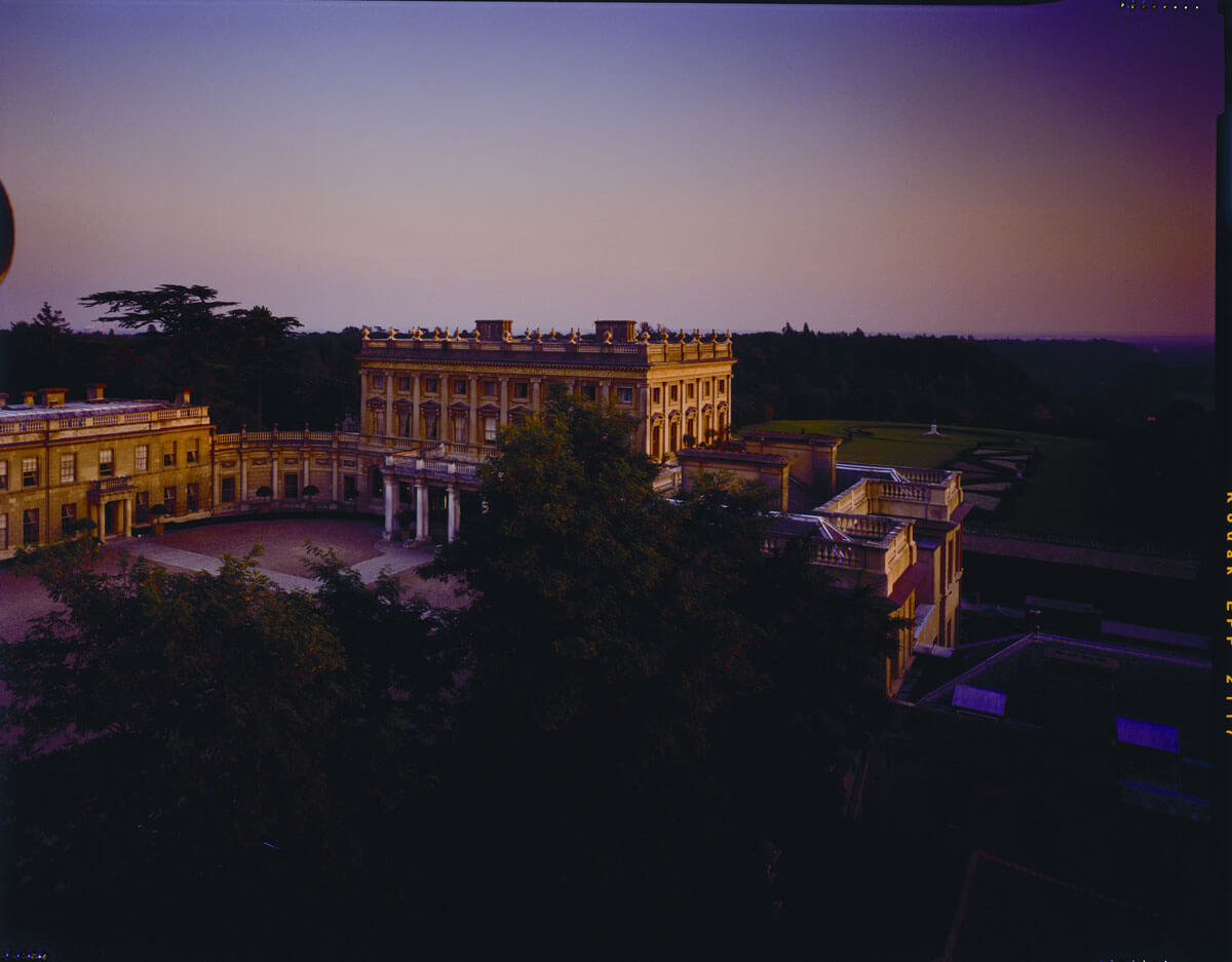 Cliveden House at sunset, the setting for the new literary festival 