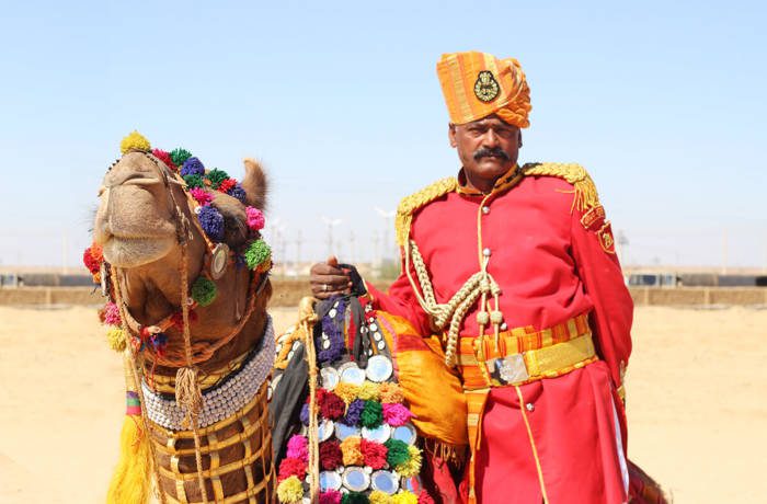 Desert polo in Jaisalmer Indian desert