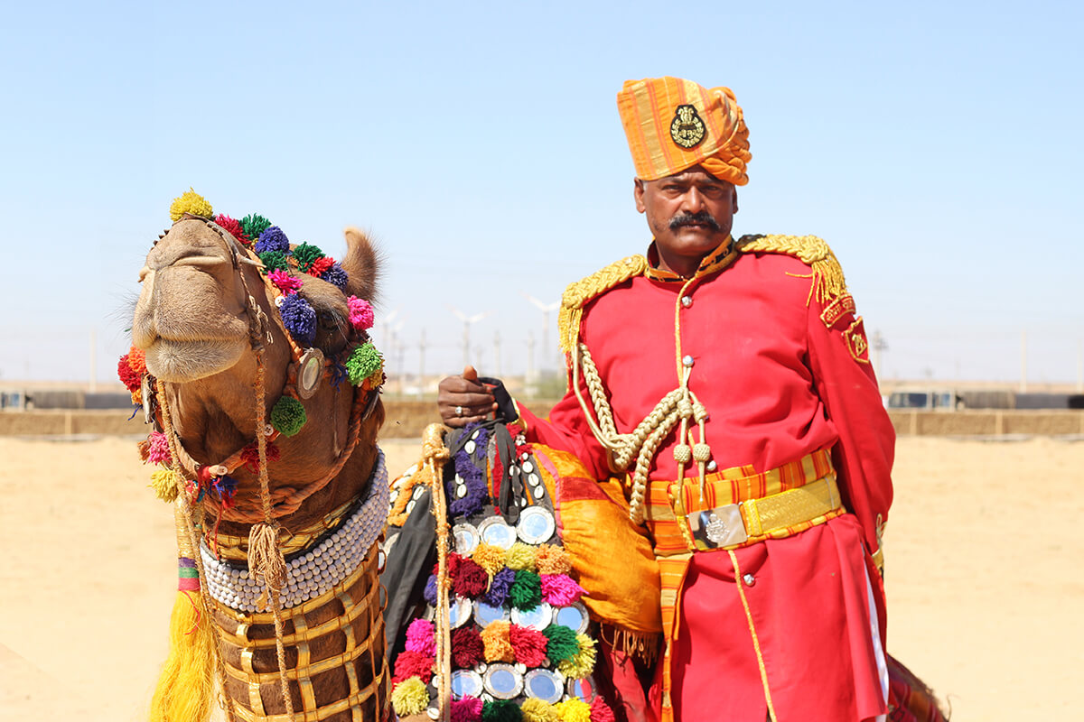 Desert polo in Jaisalmer Indian desert