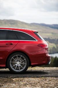 Mercedes-AMG C 63 back view