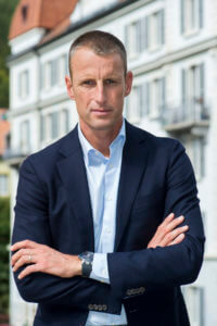 Portrait of new CEO of luxury watchmakers Ulysse Nardin, Patrick Pruniaux