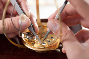 Traditional craft methods used by luxury swiss watchmakers Ulysse Nardin