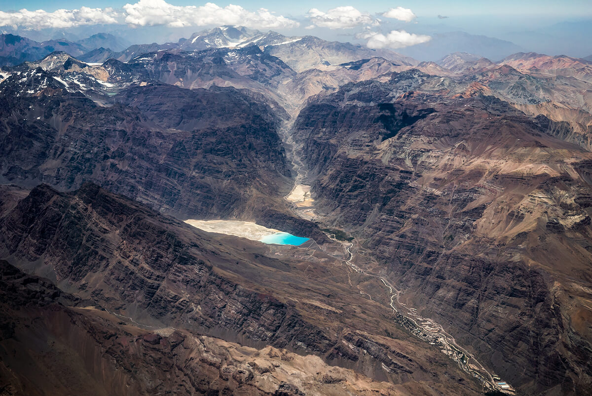 Dramatic mountain landscapes in Chile, one of 2018's luxury travel destinations