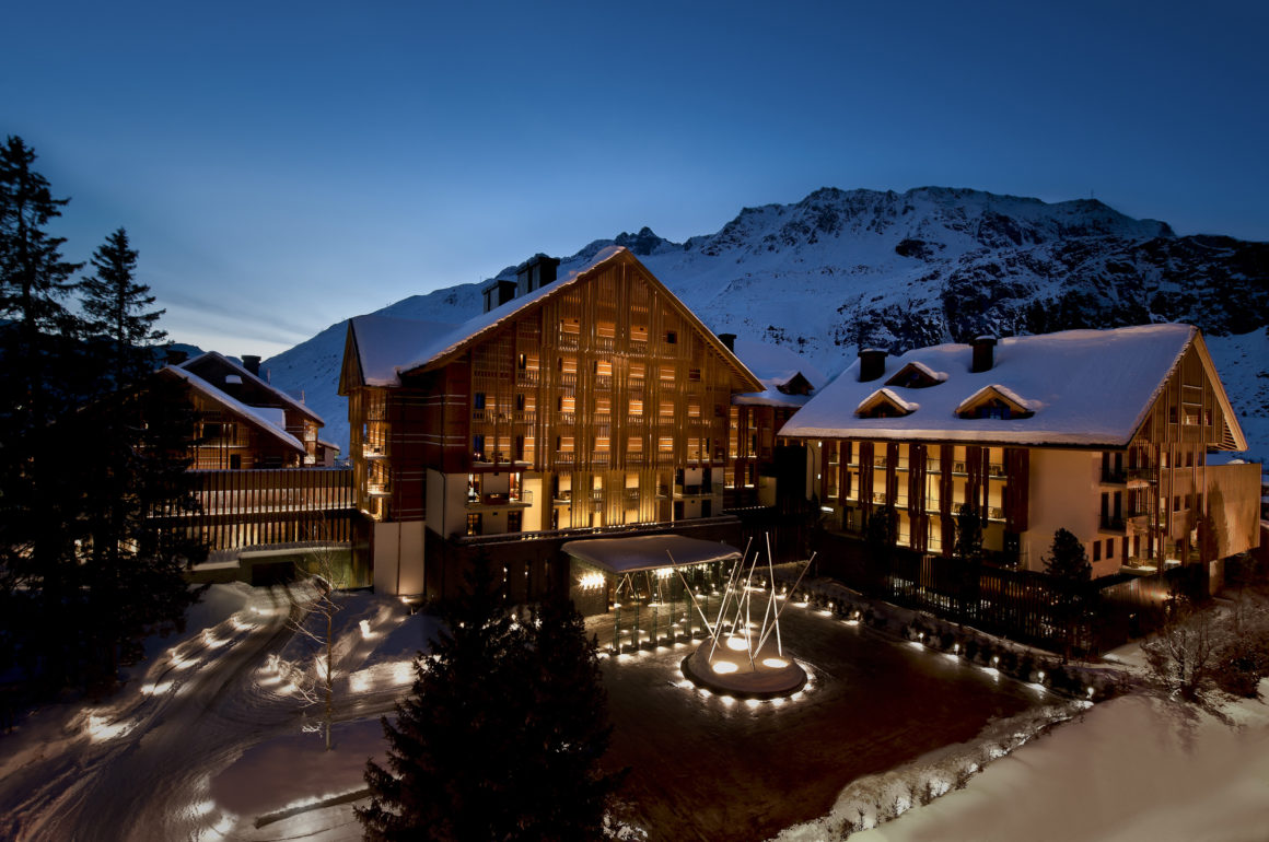 five star hotel in the Swiss alpine village of Andermatt