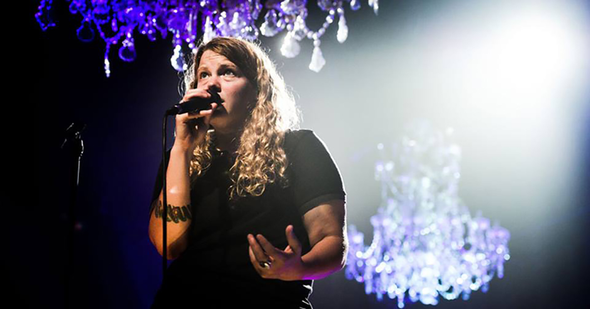 British musician, poet and playwright Kate Tempest