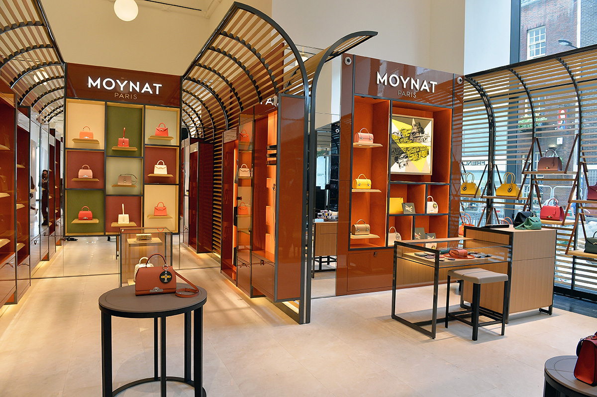 Uber-handbag brand Moynat opens with style in Selfridges, London