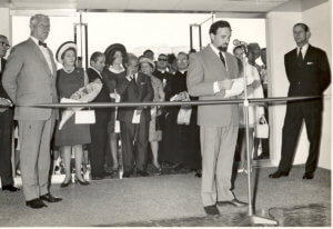 Vintage photograph from the opening of Corinthia Palace in Malta