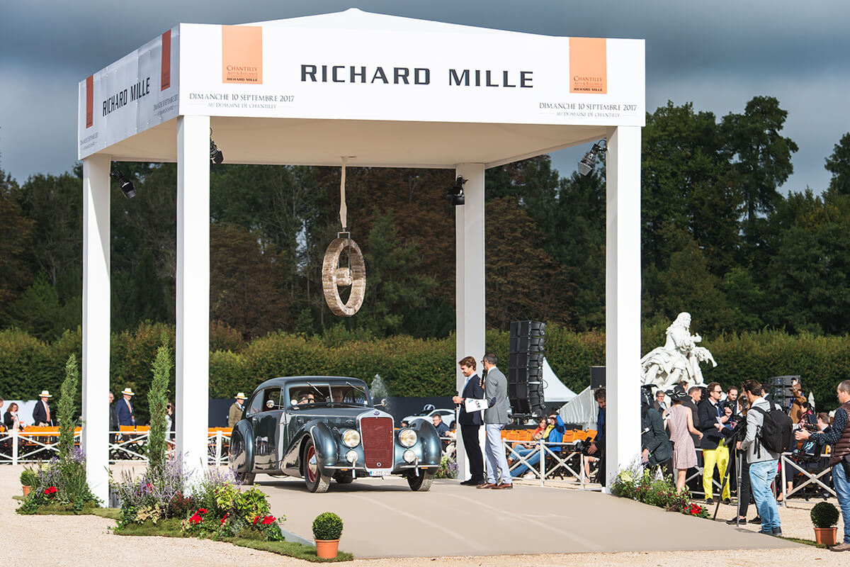 Richard Mille sponsored classic car competition
