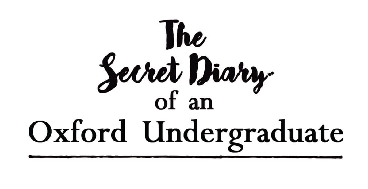 Logo reading Secret Diary of an Oxford Undergraduate