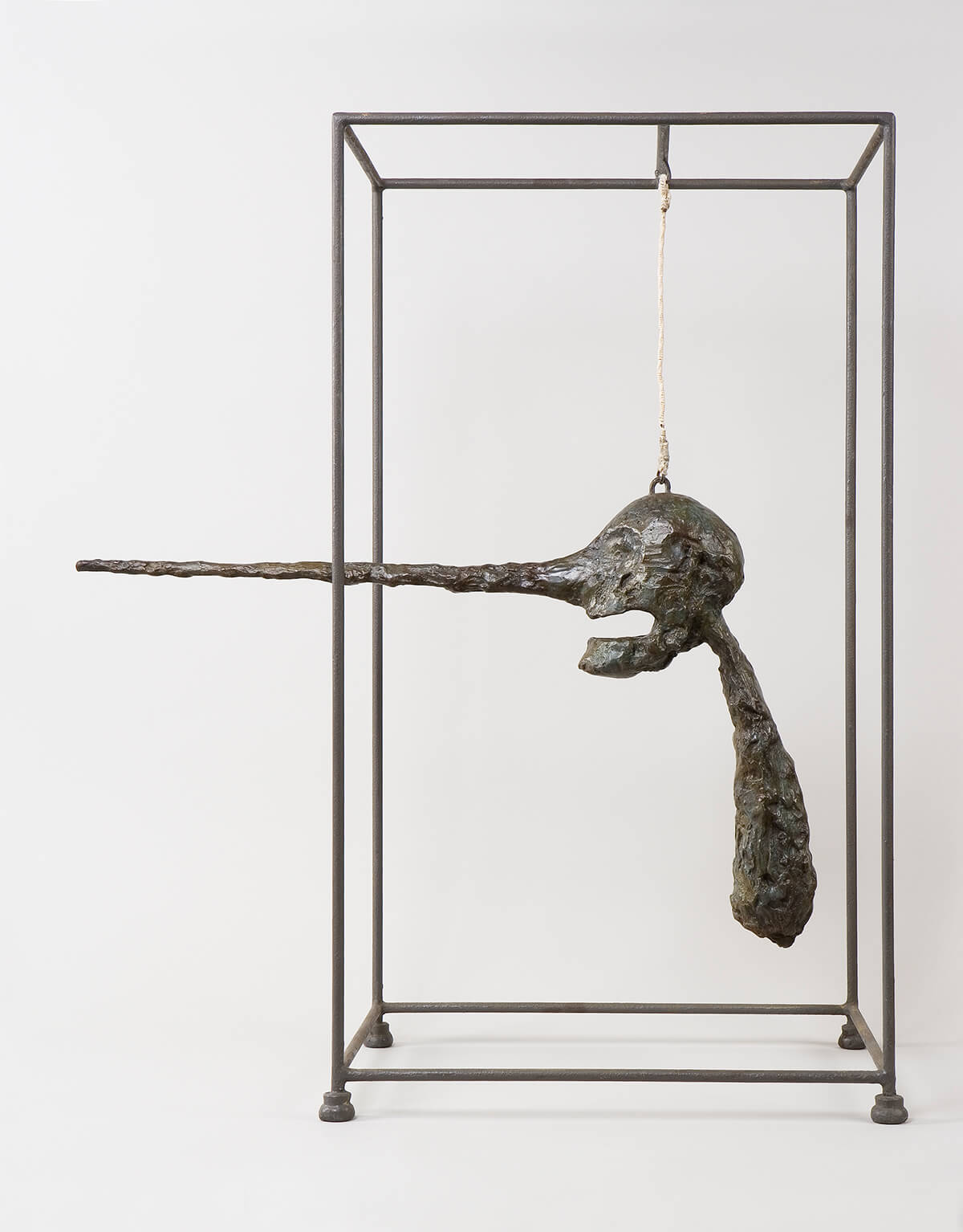 The Nose sculpture by artist Alberto Giacometti