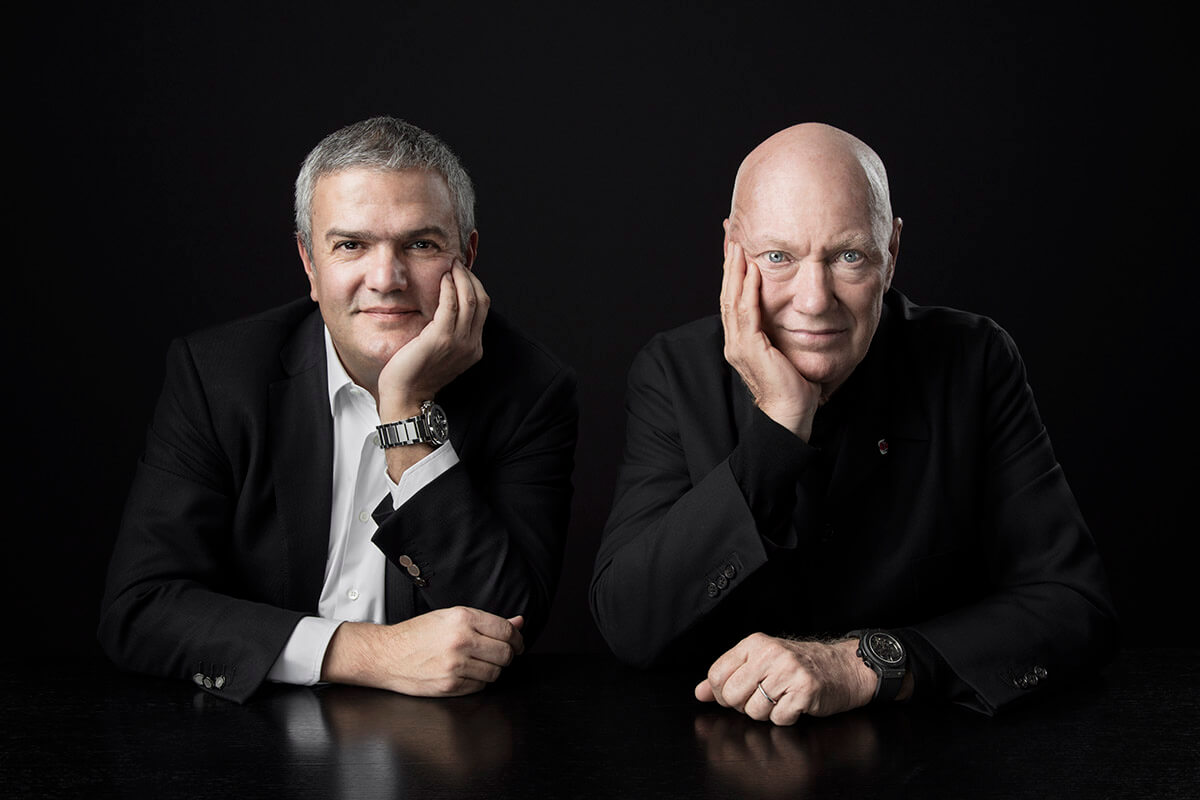 LVMH watch bosses Ricardo Guadalupe and Jean-Claude Biver
