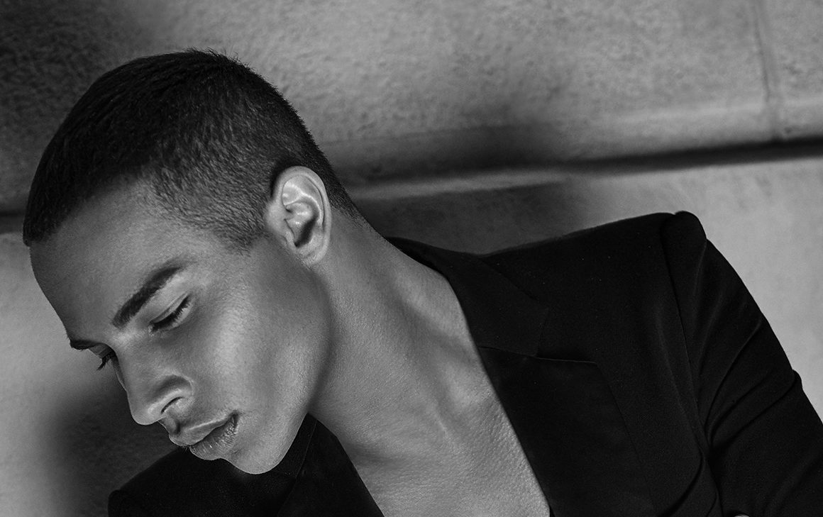 Portrait of designer Olivier Rousteing