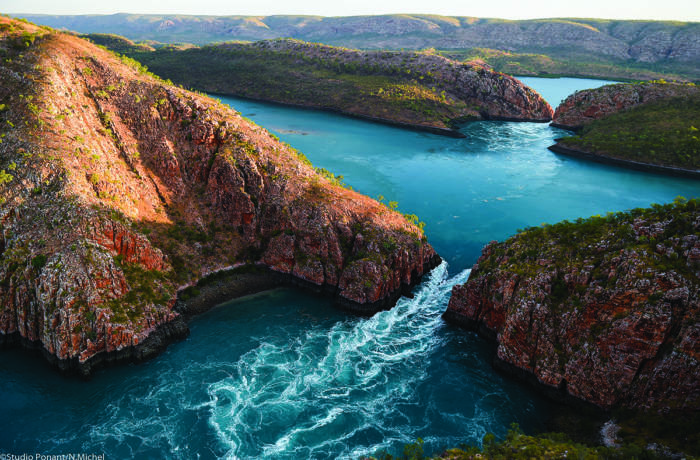 Horizontal Falls in Talbot Bay, The Kimberley, Australia