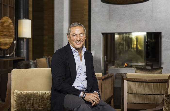 Portrait of businessman Samih Swiris