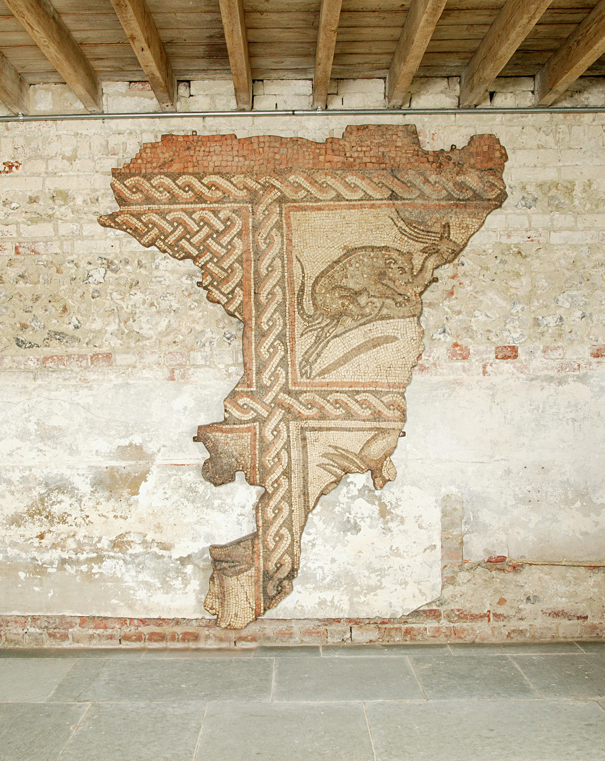 Partial wall mosaic 