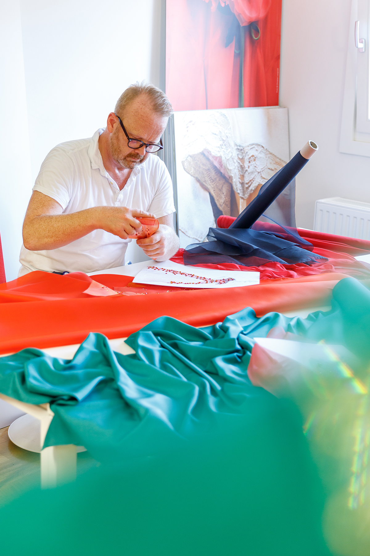 Inside a costume making workshop