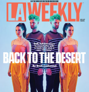 Cover of LA weekly magazine