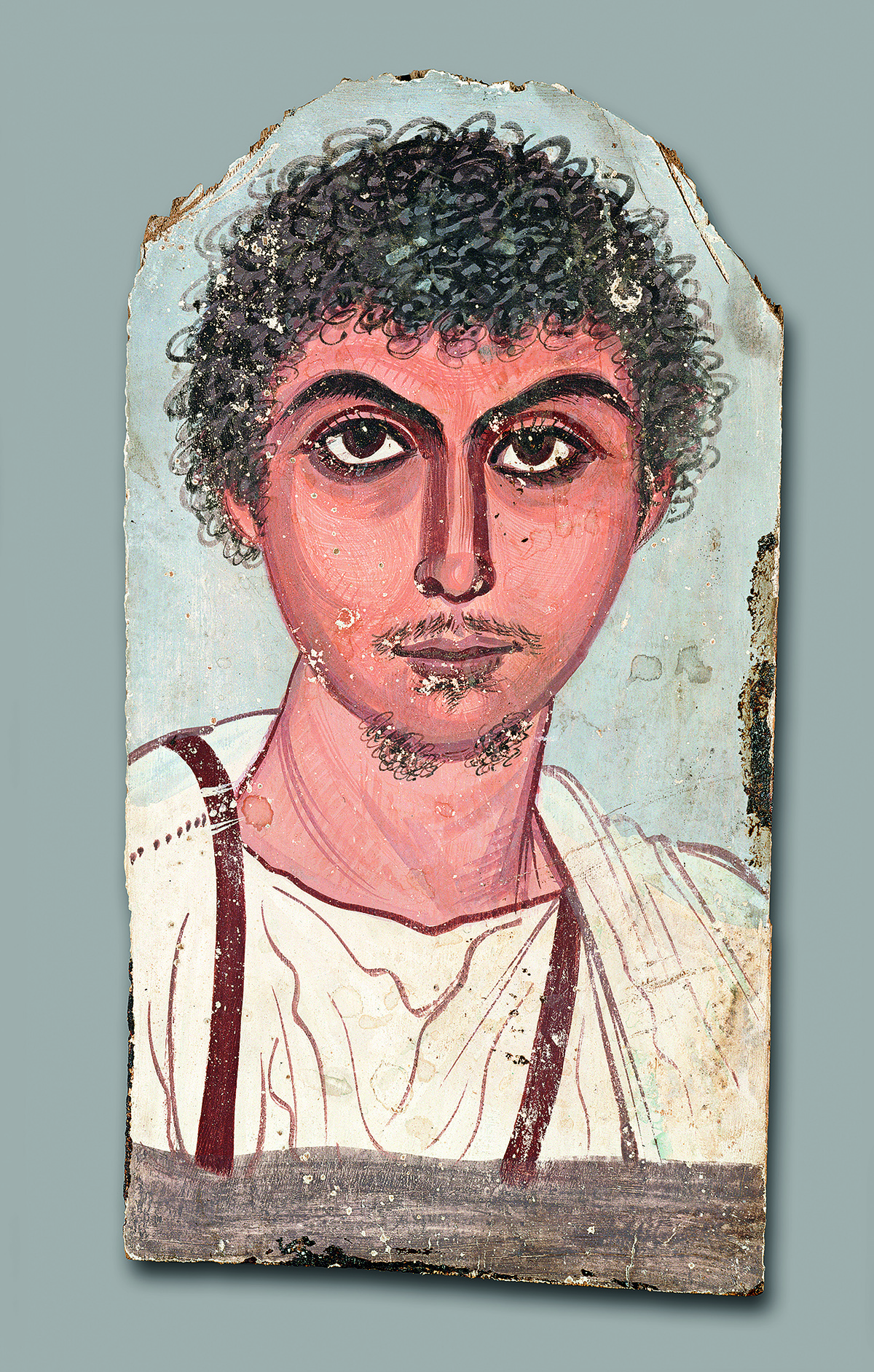 Portrait of a roman boy from Roman era