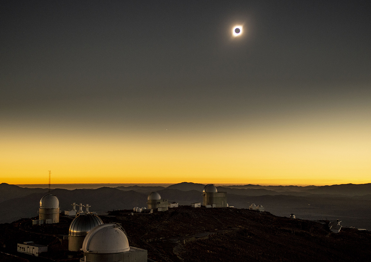 Total solar eclipse