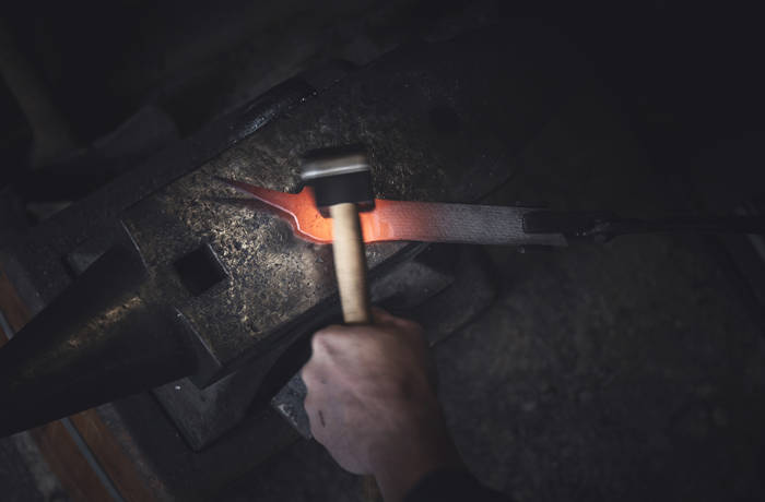 Inside a knife making workshop