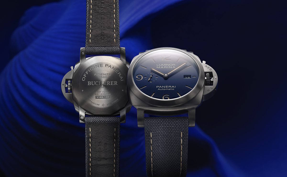 LUX Loves: Panerai x Bucherer’s latest BLUE collection timepiece
