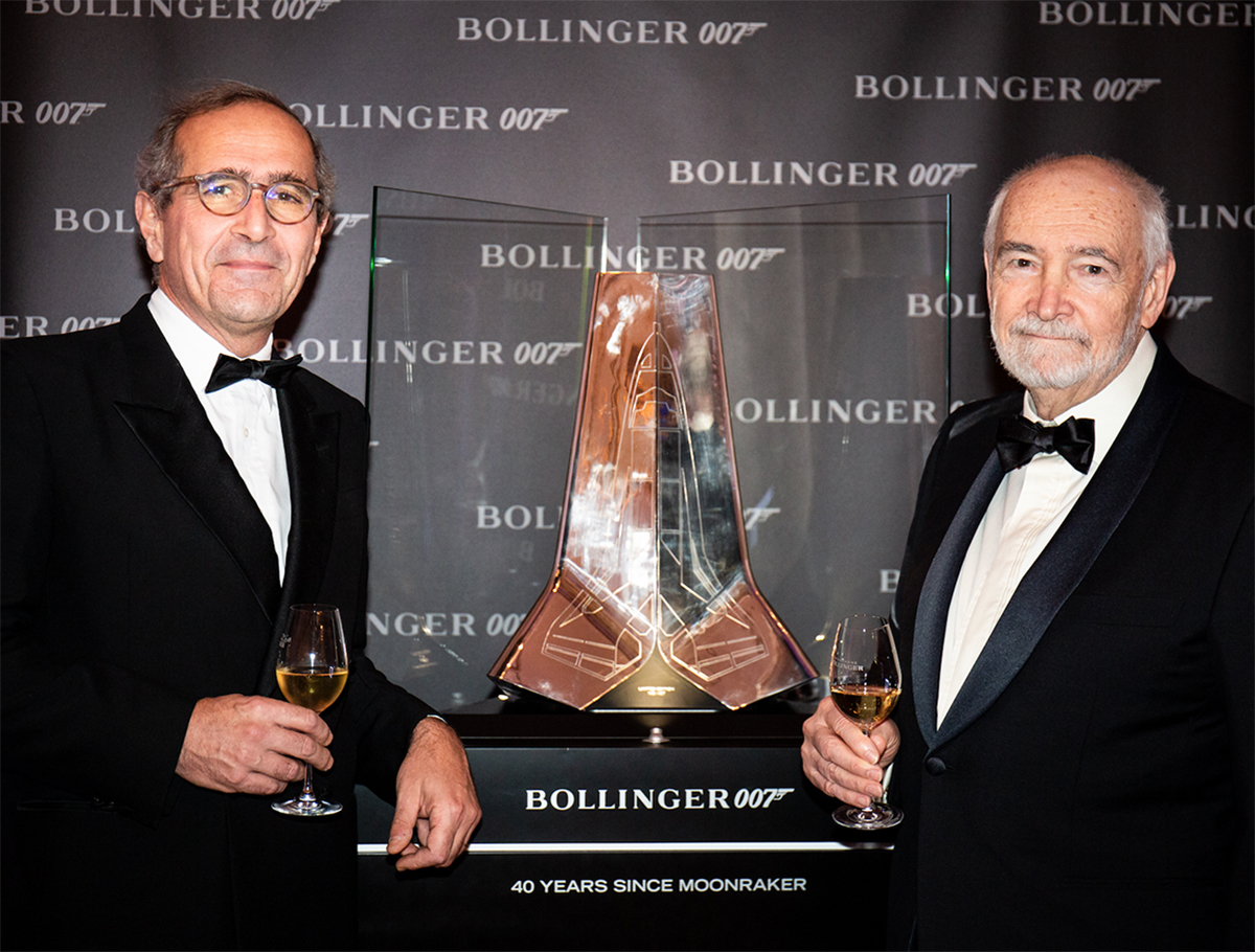 Champagne Bollinger celebrates 40-year James Bond partnership