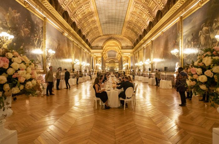 Grand dinner in palace