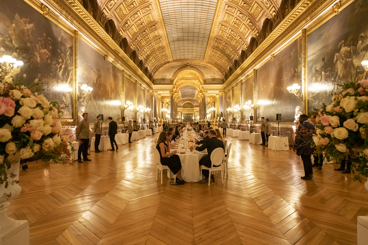 Grand dinner in palace