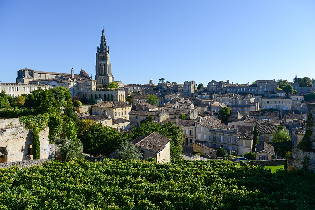 Village landscape in France