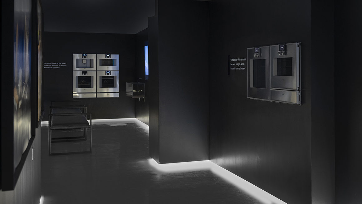 Exhibition of kitchen appliances