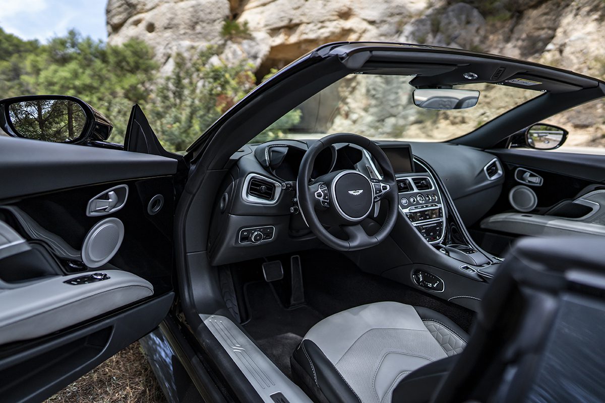 Convertible car interiors