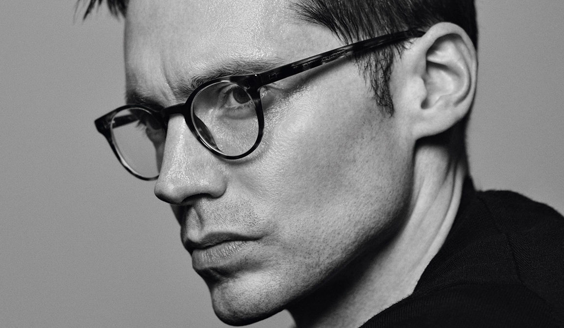 Man wearing glasses