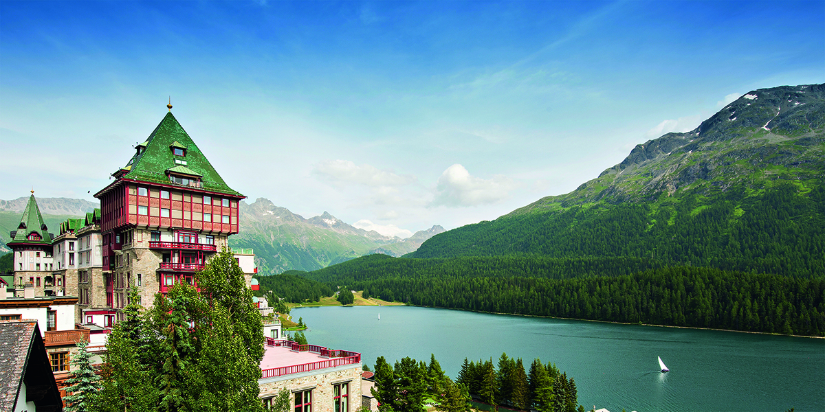Luxury lakeside hotel