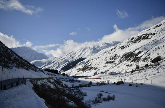 alpine village