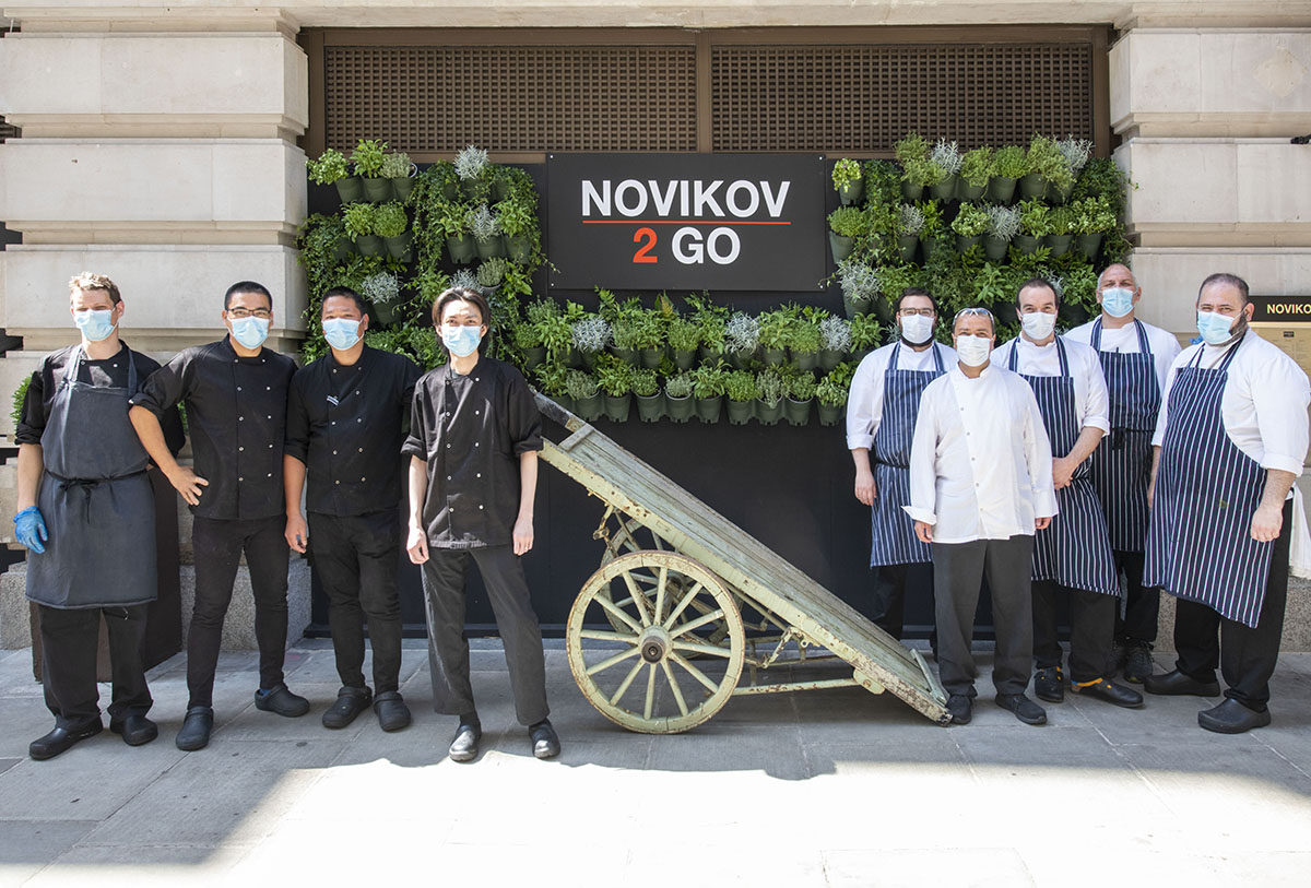 Novikov 2 Go: Two of London’s best restaurants in our home