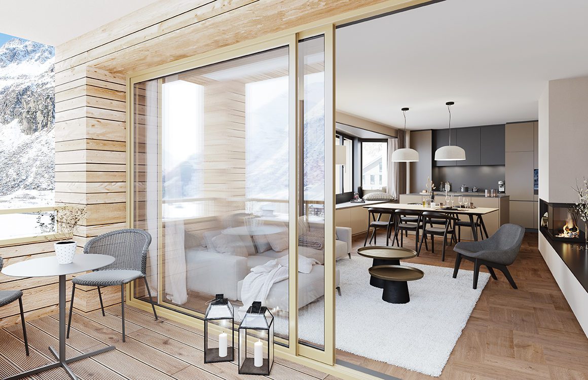Render of apartment