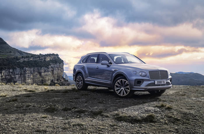 car on cliff side