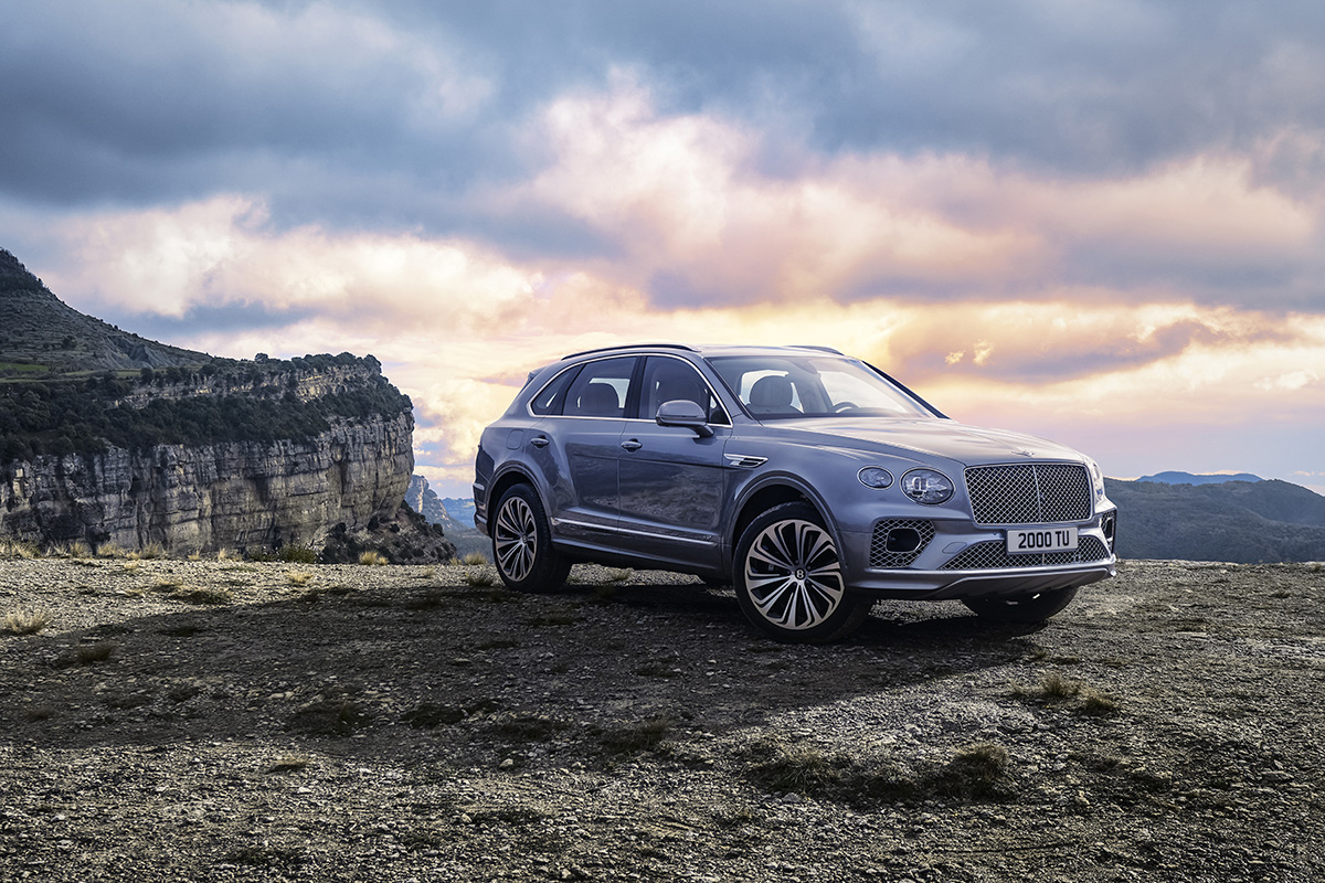 car on cliff side