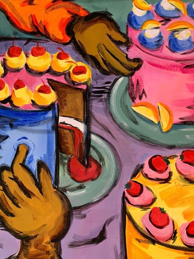 cake painting