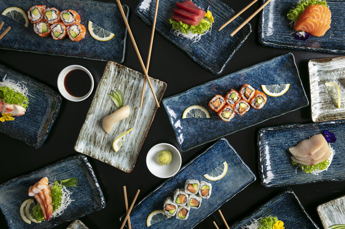 sushi plates