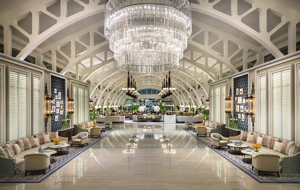 hotel lounge area